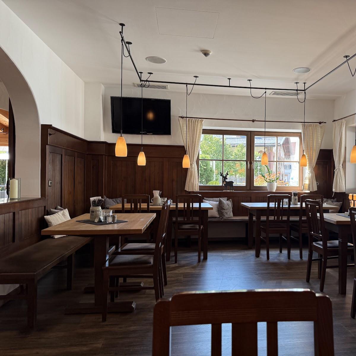 Restaurant "s´Wirtshaus O´gau" in Oberammergau