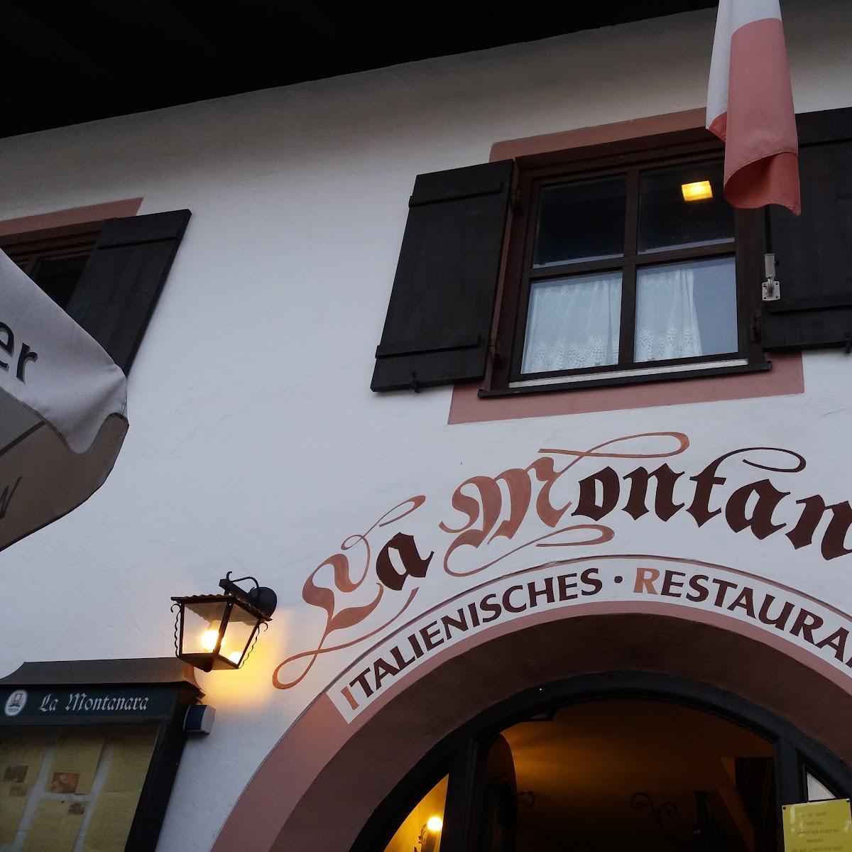 Restaurant "La Montanara" in Oberammergau