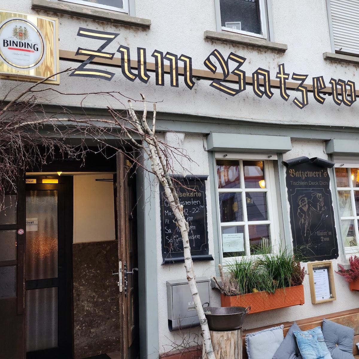 Restaurant "Zum Batzewert" in Limburg an der Lahn