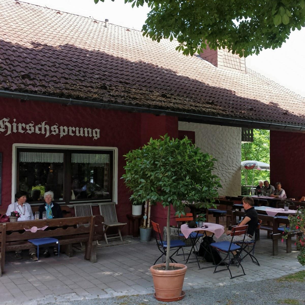 Restaurant "Gasthaus Hirschsprung" in  Issigau