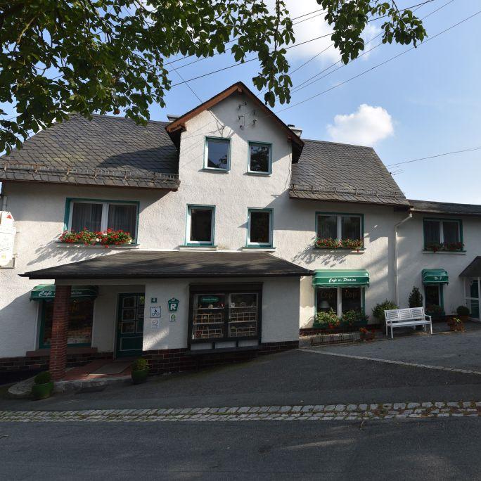 Restaurant "Cafe & Pension am Rennsteig" in Rosenthal am Rennsteig