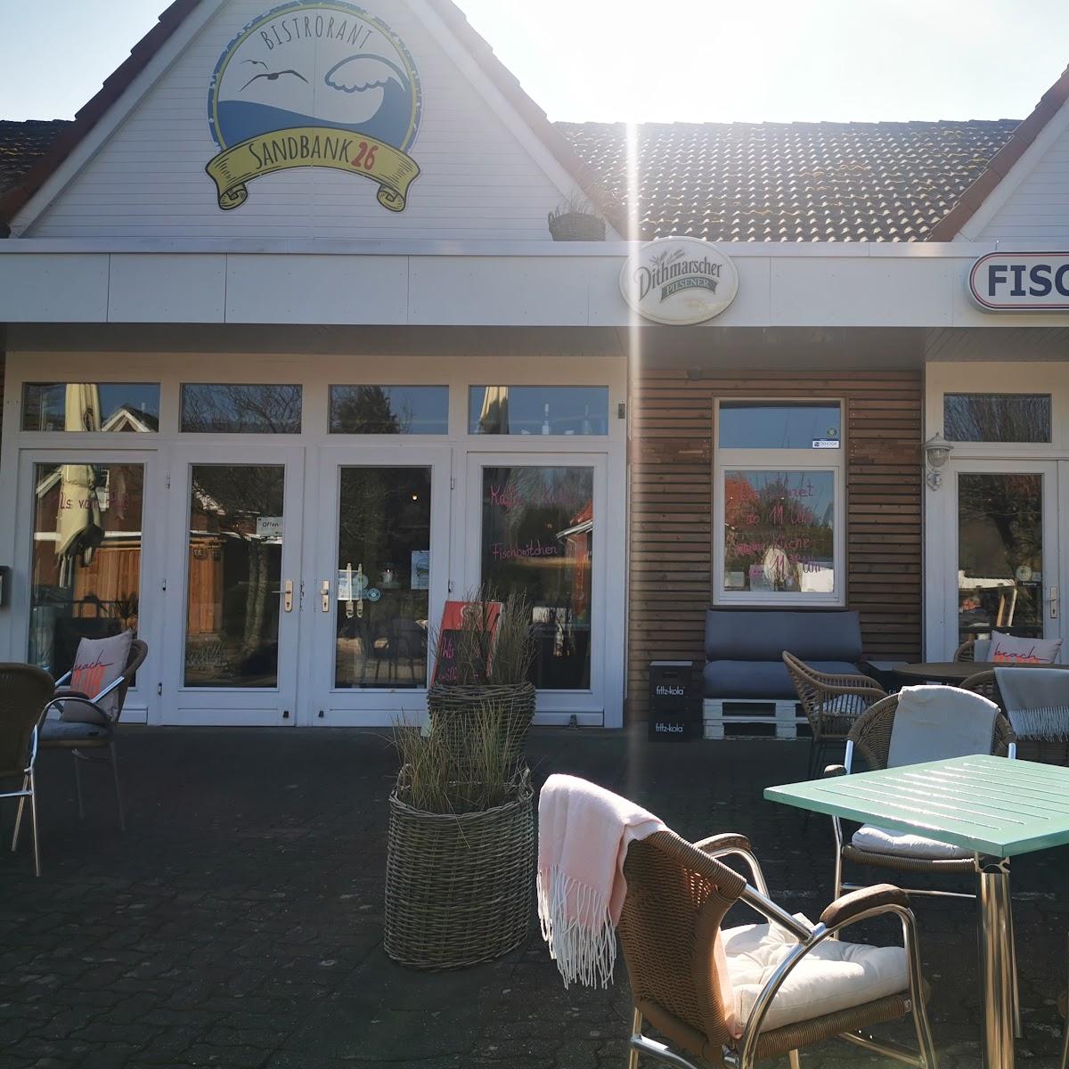 Restaurant "Sandbank 26" in Büsumer Deichhausen