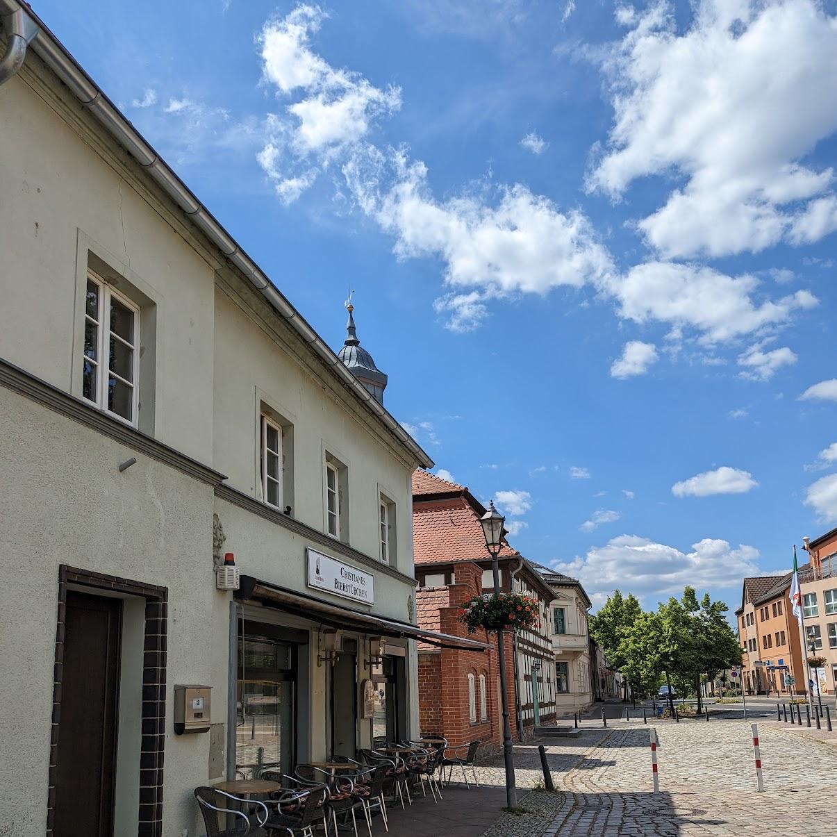 Restaurant "Christianes Bierstübchen" in Biesenthal