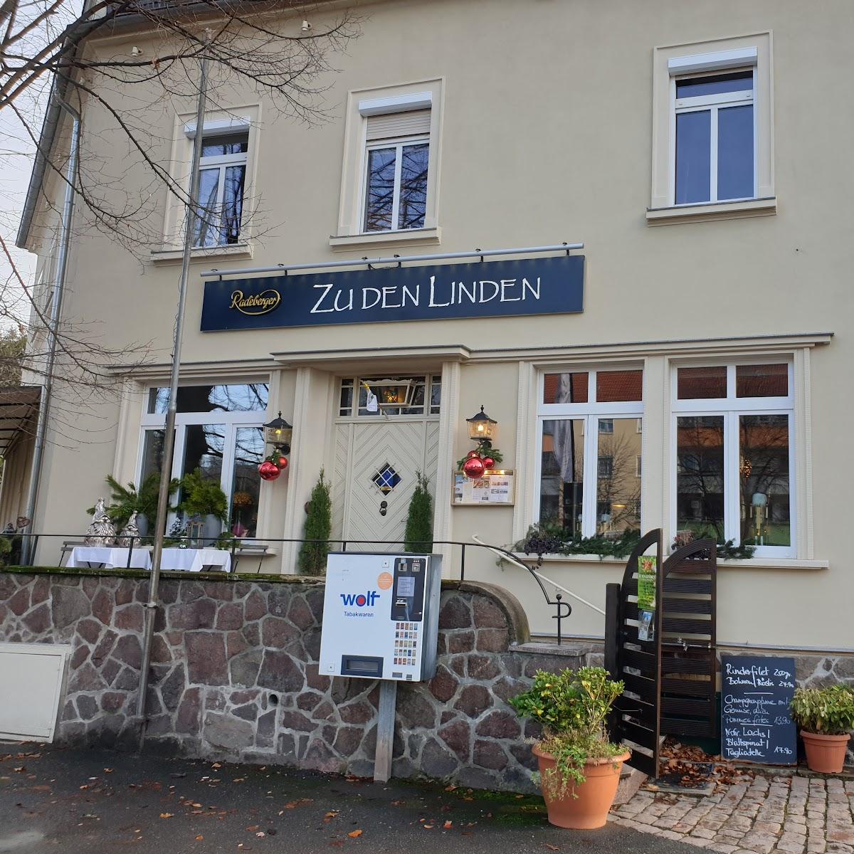 Restaurant "ZU DEN LINDEN RADEBEUL - restaurant & pension" in Radebeul
