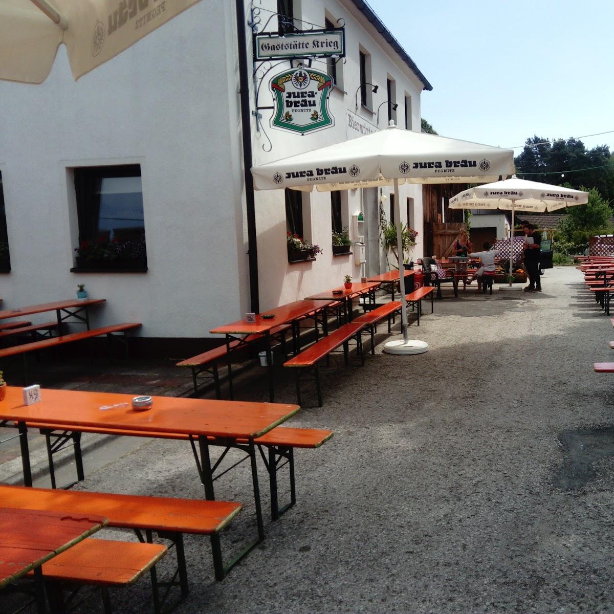 Restaurant "Gasthaus Krieg" in Pegnitz