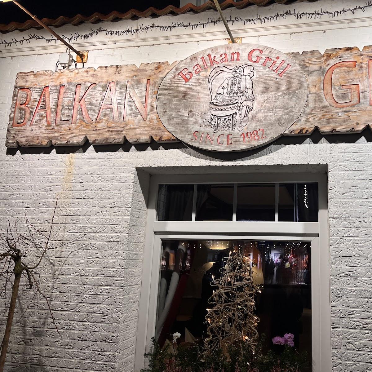 Restaurant "Balkan Grill" in Hage