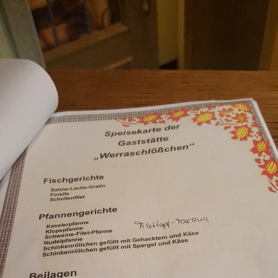 Restaurant "Speisegaststätte Werraschlößchen" in  Breitungen-Werra