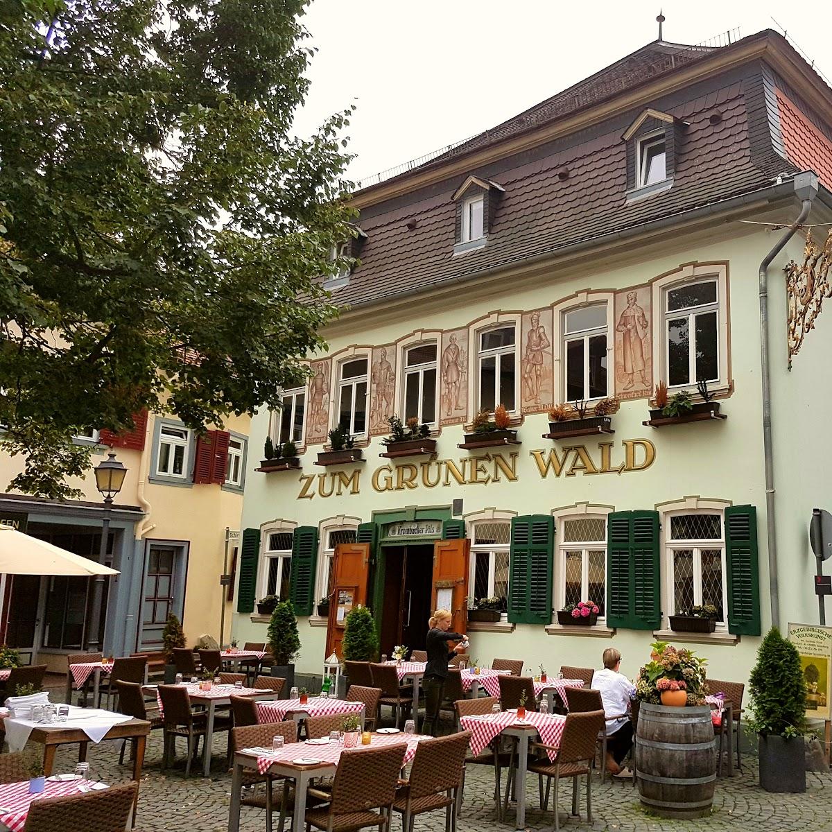 Restaurant "Zum grünen Wald" in Kronberg im Taunus