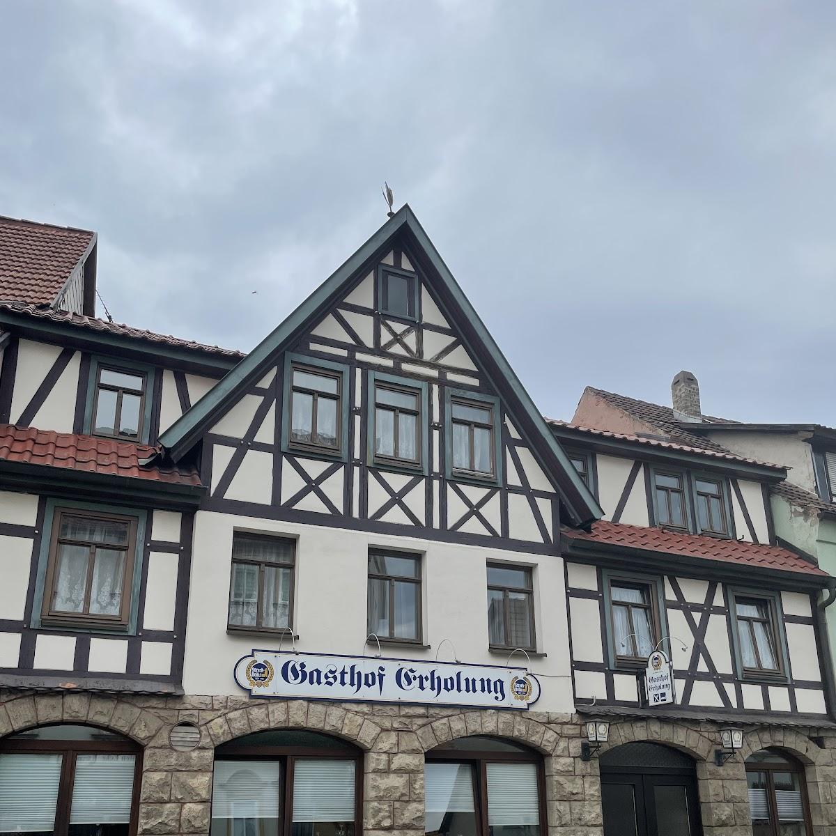 Restaurant "Gasthof Erholung" in Wasungen