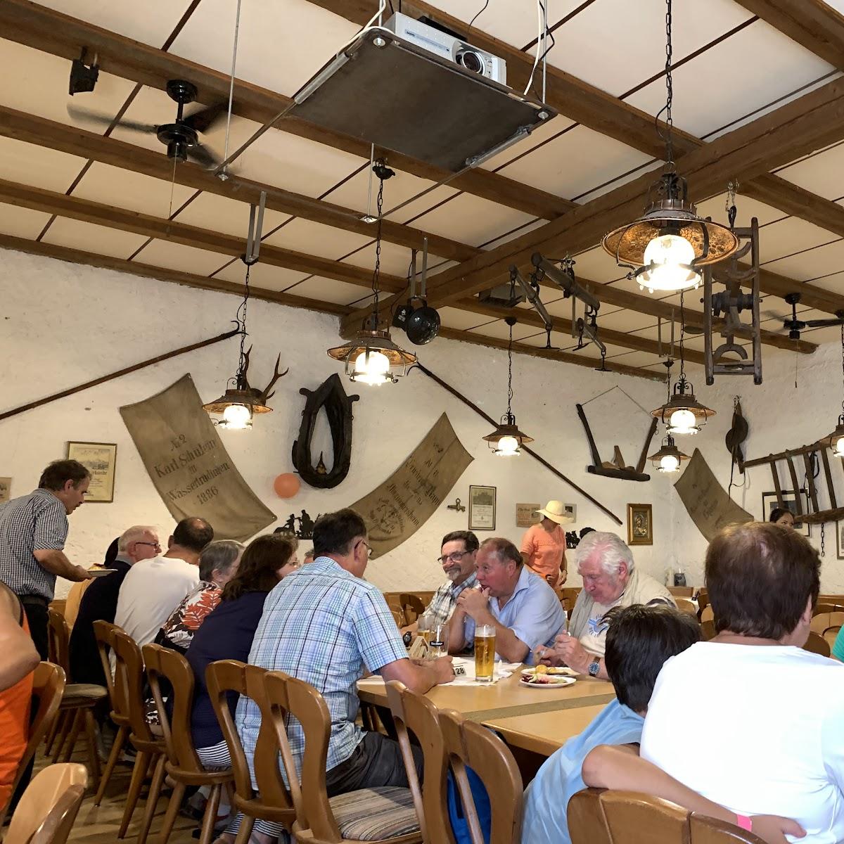 Restaurant "Gasthaus Weisses Ross" in Wassertrüdingen