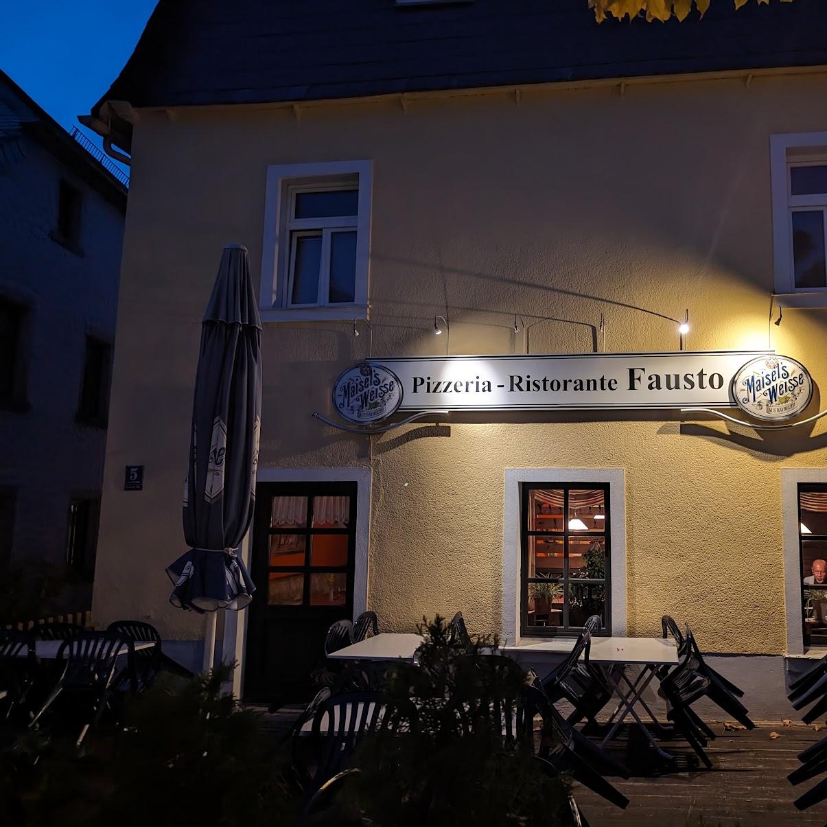 Restaurant "Pizzeria Fausto" in Schwarzenbach an der Saale