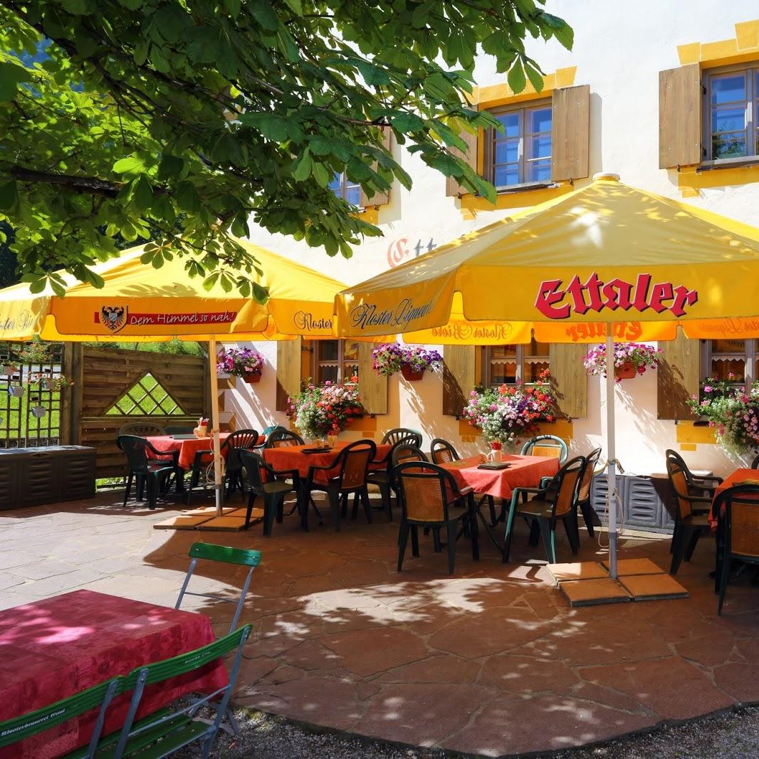 Restaurant "er Mühle" in Ettal