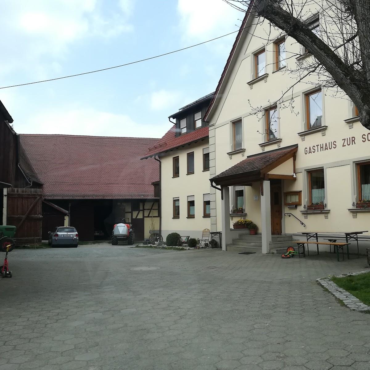 Restaurant "Gasthof Zur Sonne" in Leutenbach