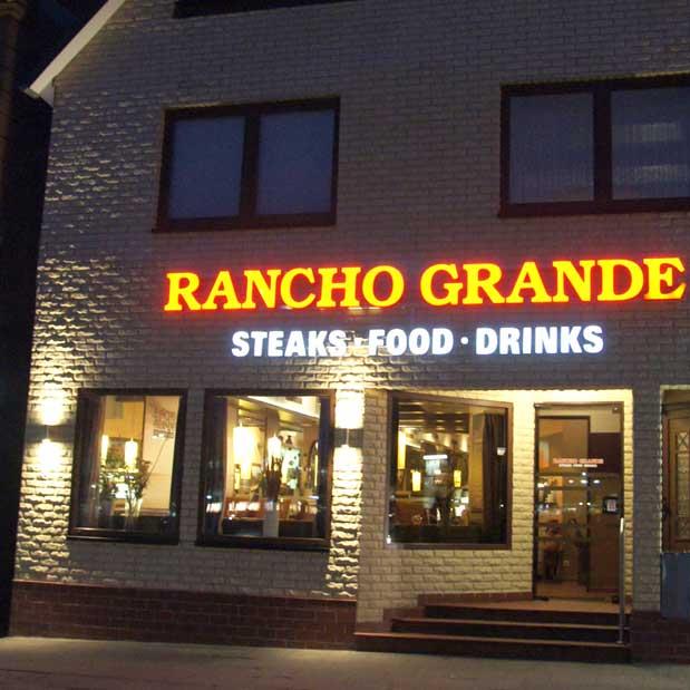 Restaurant "Rancho Grande" in Heide