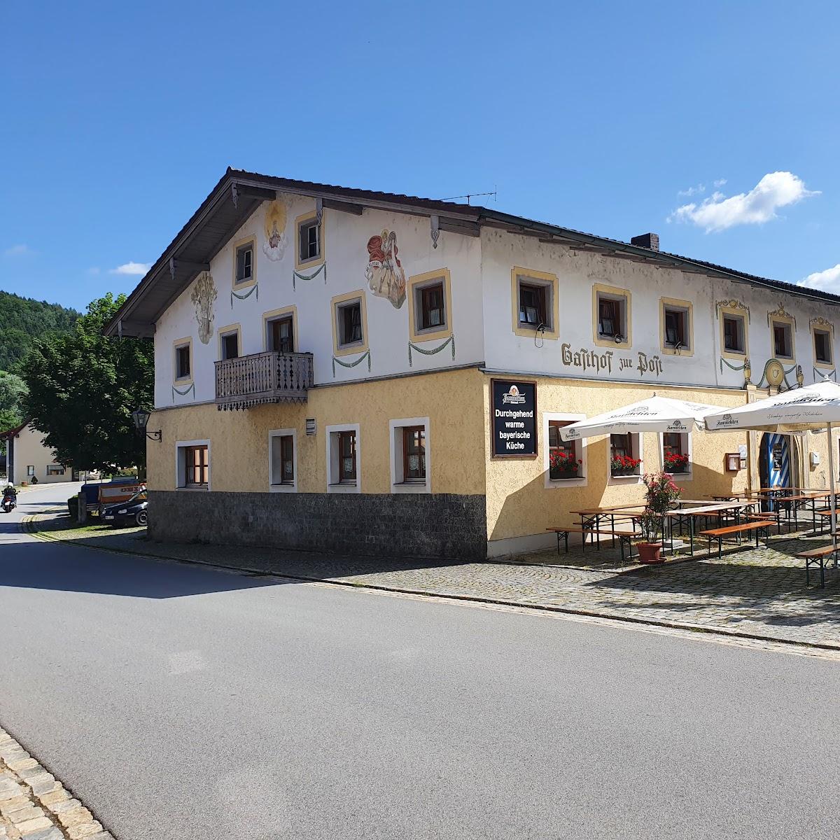 Restaurant "Gasthof zur Post" in Stallwang