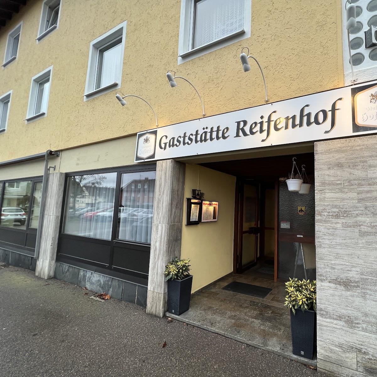 Restaurant "Gaststätte Reifenhof" in Schwäbisch Hall