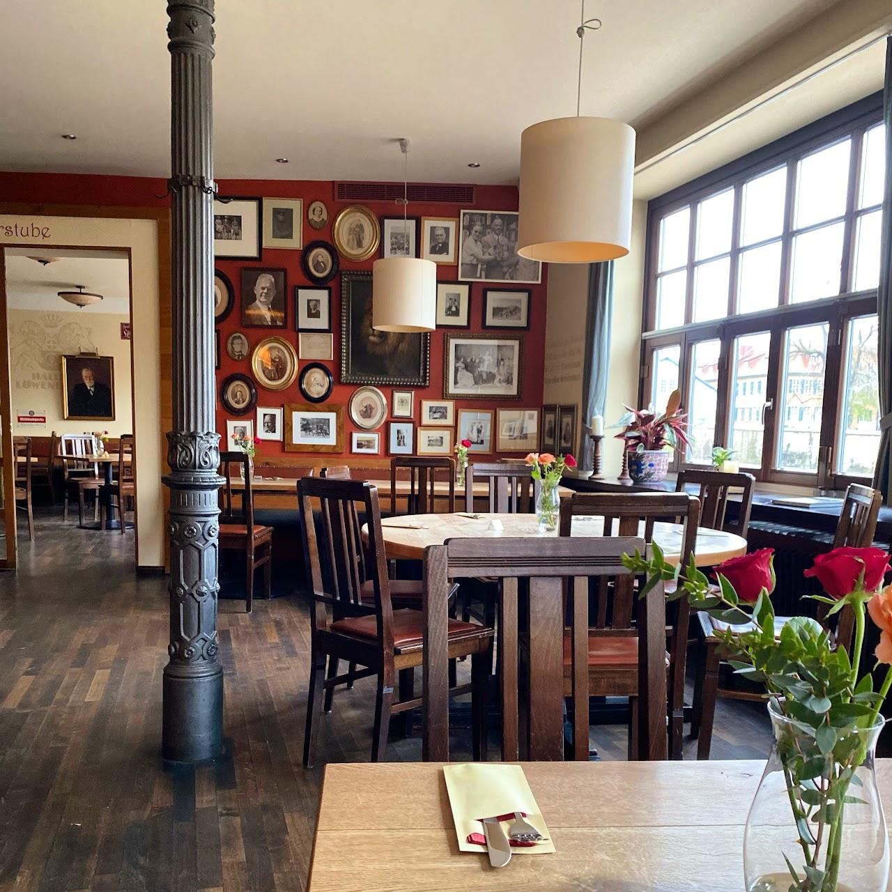 Restaurant "Brauereiausschank zum Löwen" in Schwäbisch Hall