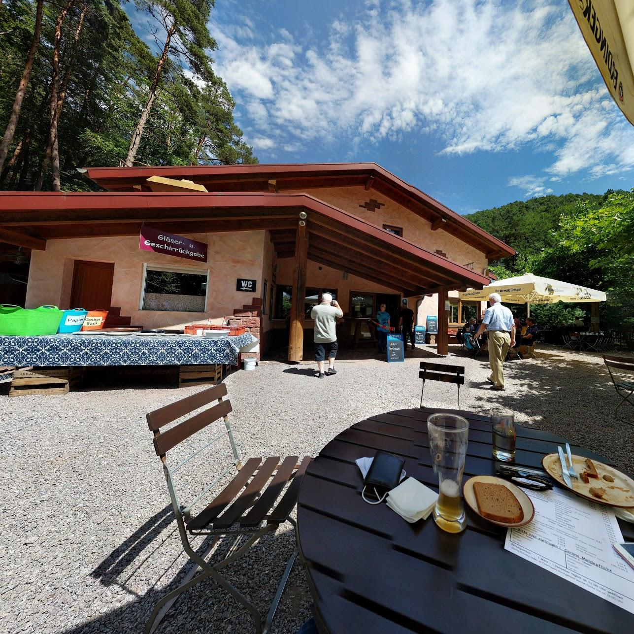Restaurant "Paddelweiher-Hütte" in  Hauenstein