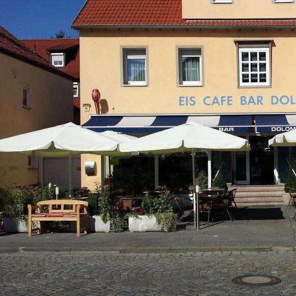 Restaurant "Eiscafé & Pizzeria Dolomiti (mit Lieferservice)" in Hofheim in Unterfranken