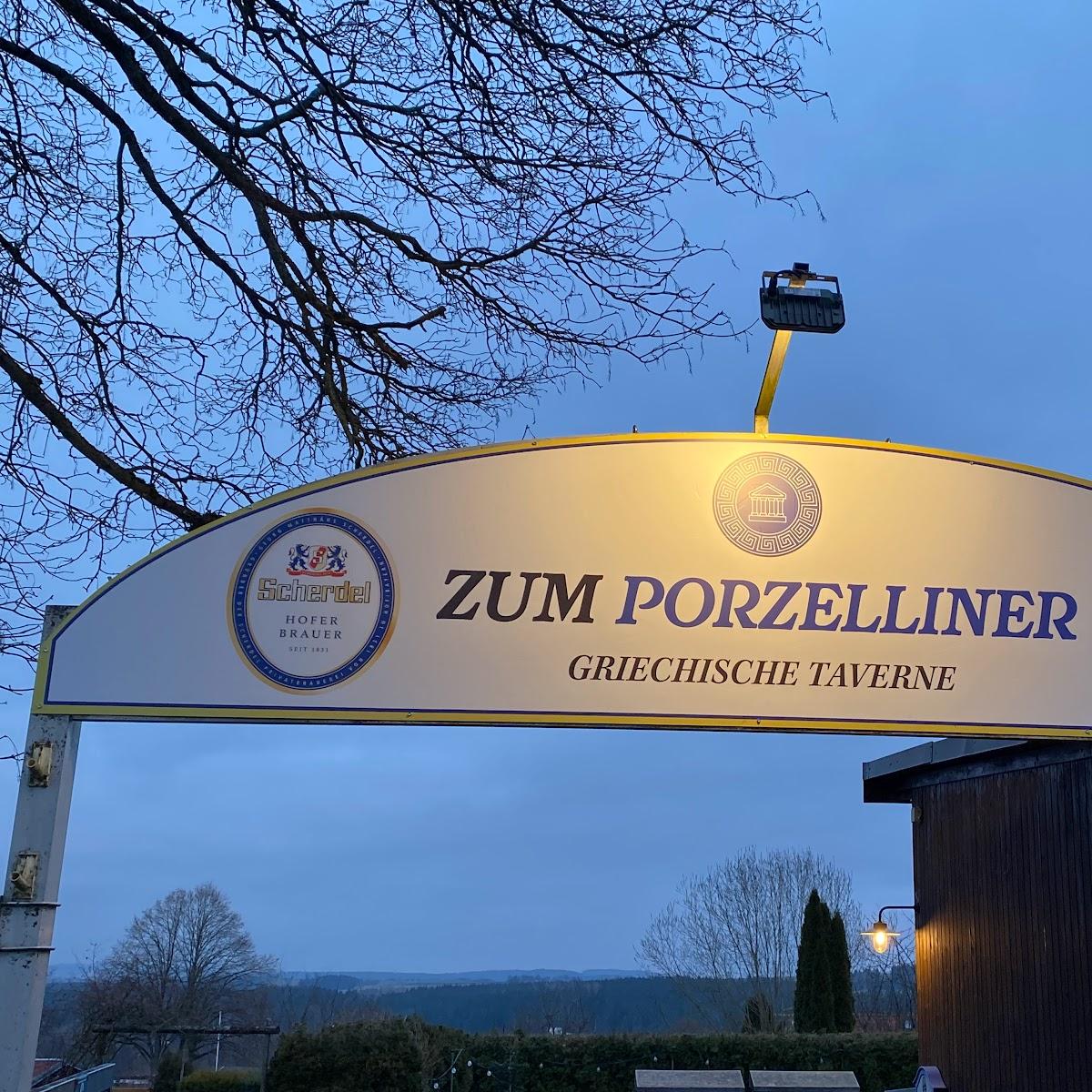 Restaurant "Zum Porzelliner Griechische Taverne" in Schönwald