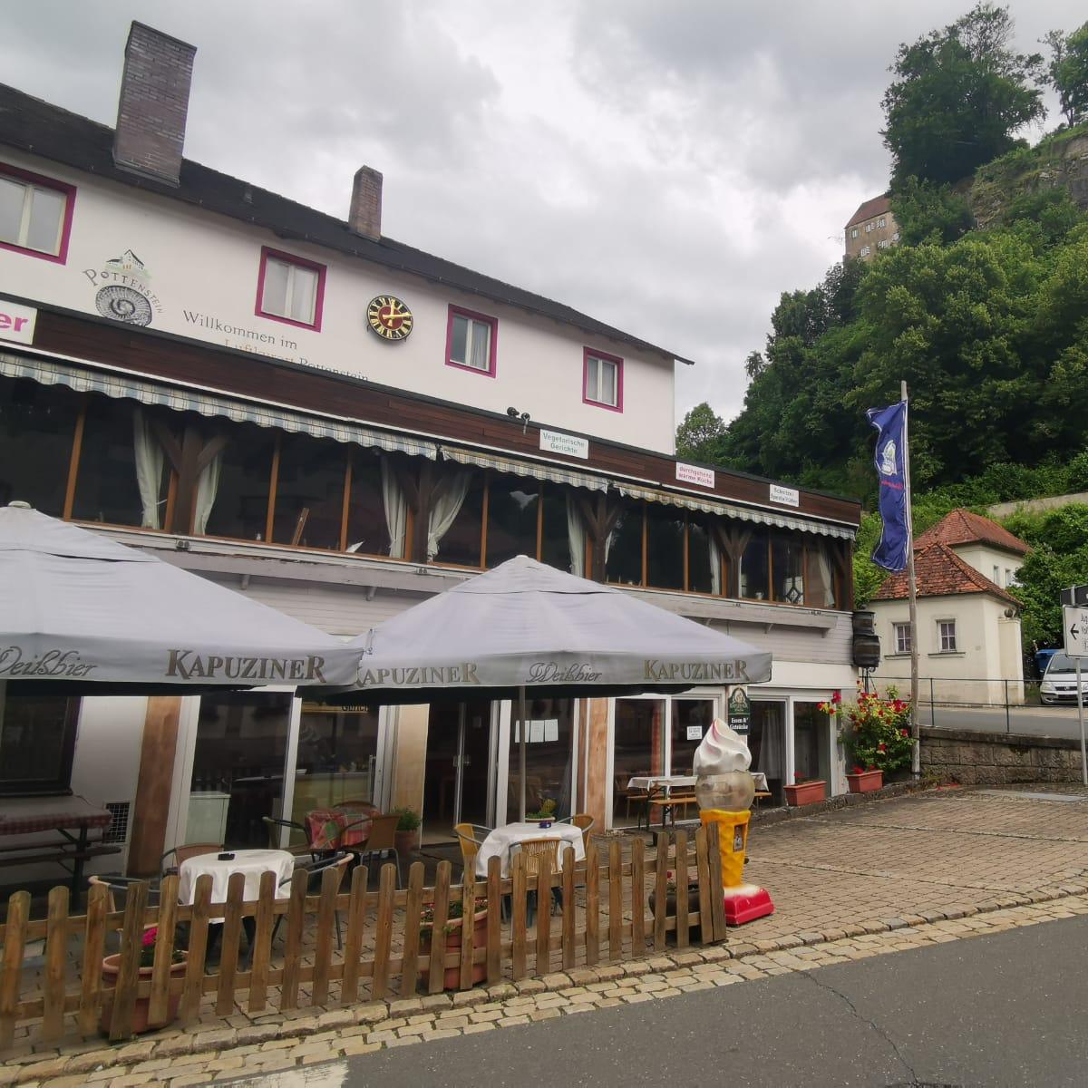 Restaurant "Stadtcafe Wunderlich" in  Pottenstein