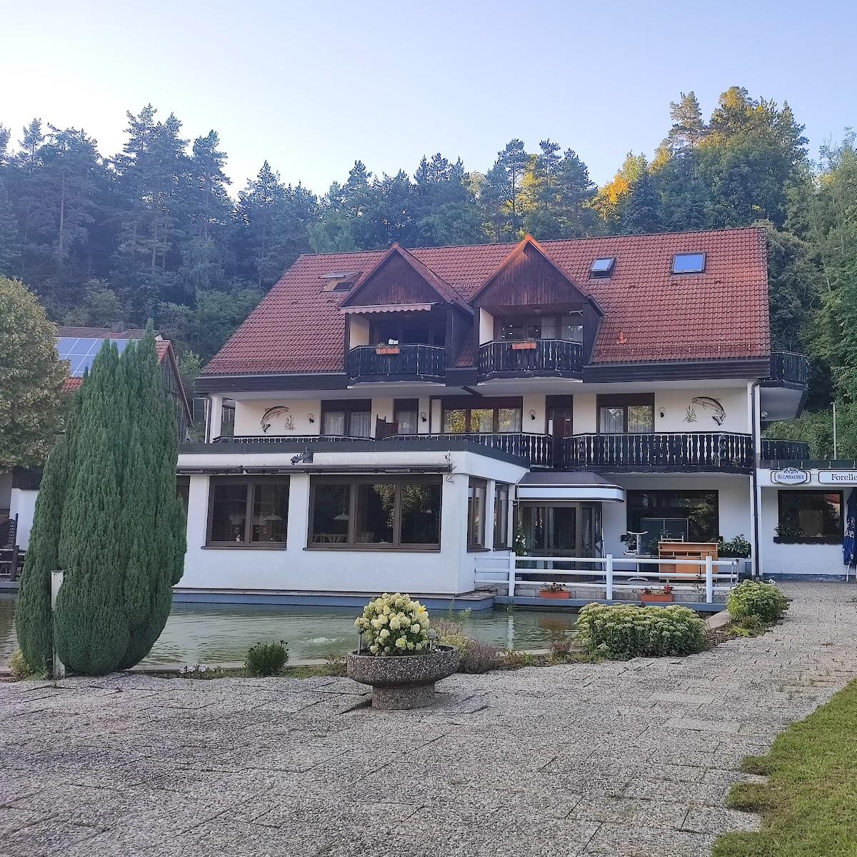 Restaurant "Forellenhof" in Pottenstein