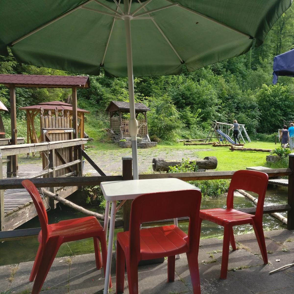 Restaurant "Terassencafe an der Teufelshöhle" in  Pottenstein