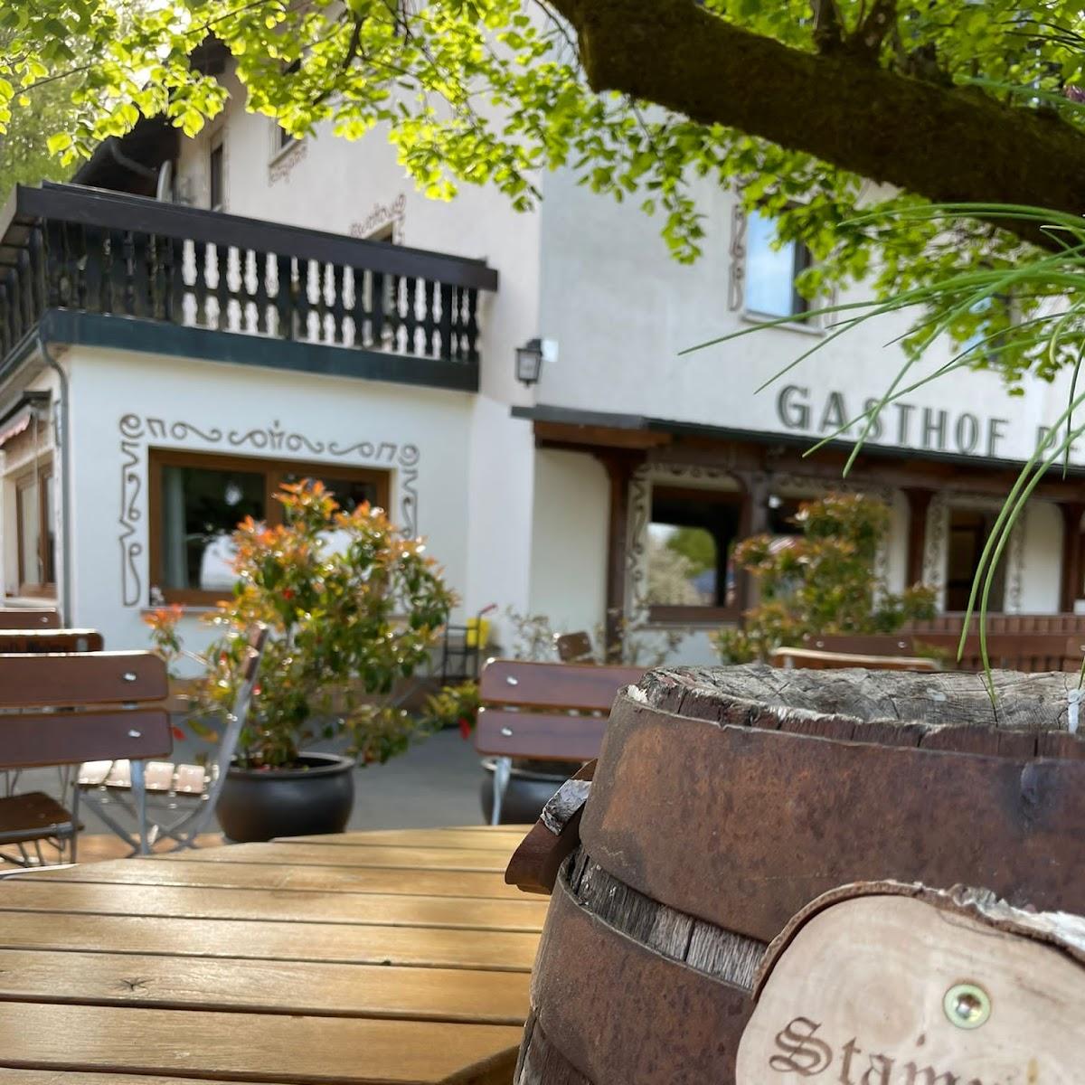 Restaurant "Gasthof und Pension  Zur Burgruine " in Pottenstein