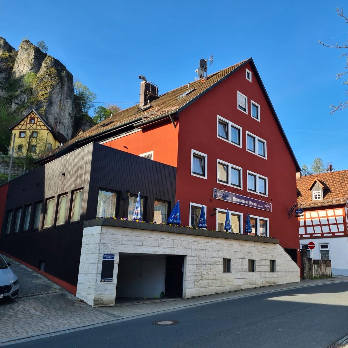 Restaurant "er Stuben Pension Gasthof" in Pottenstein