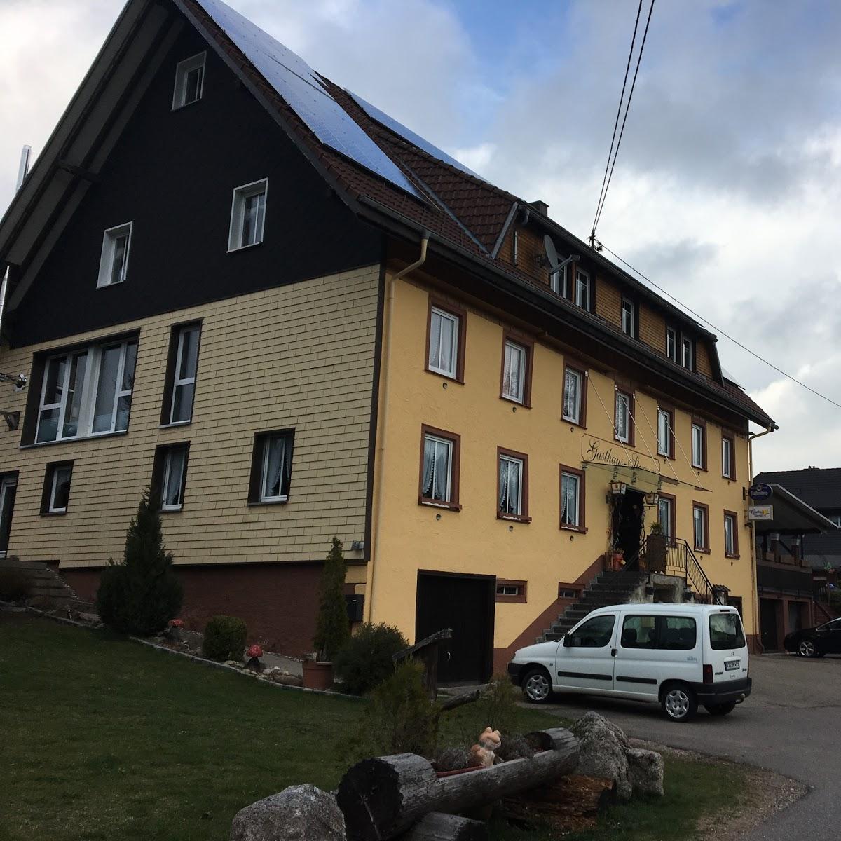 Restaurant "Gasthaus und Pension Sternen" in  Vöhrenbach