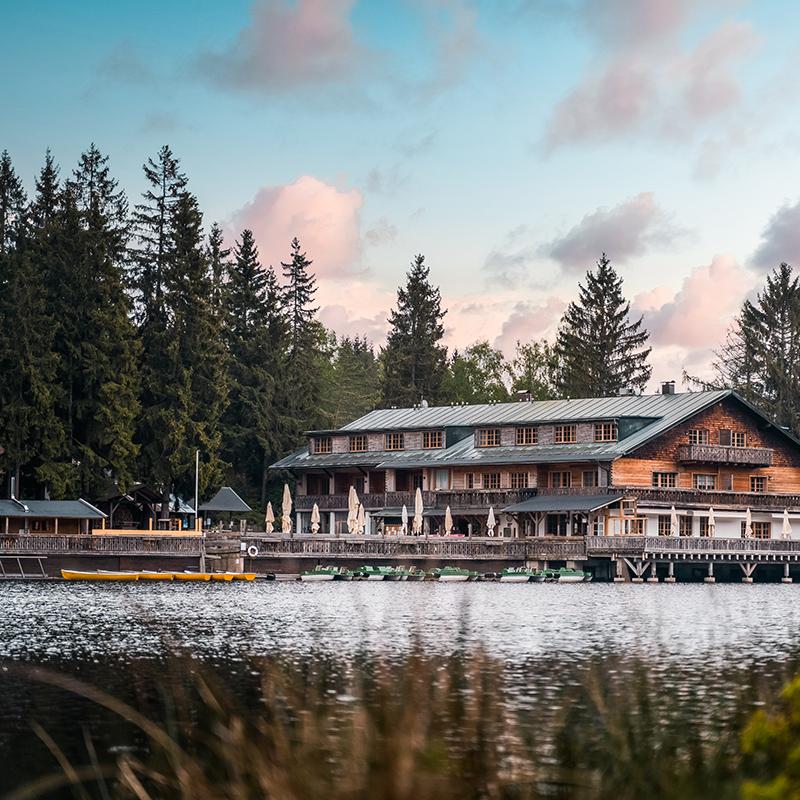Restaurant "Hotel am Fichtelsee" in Fichtelberg