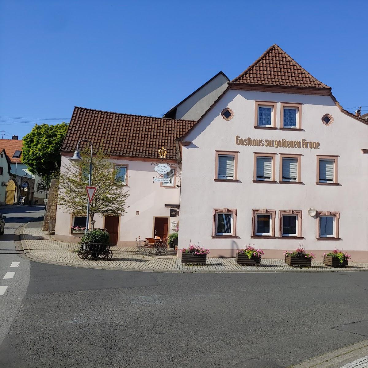 Restaurant "Zur goldenen Krone" in Eußenheim
