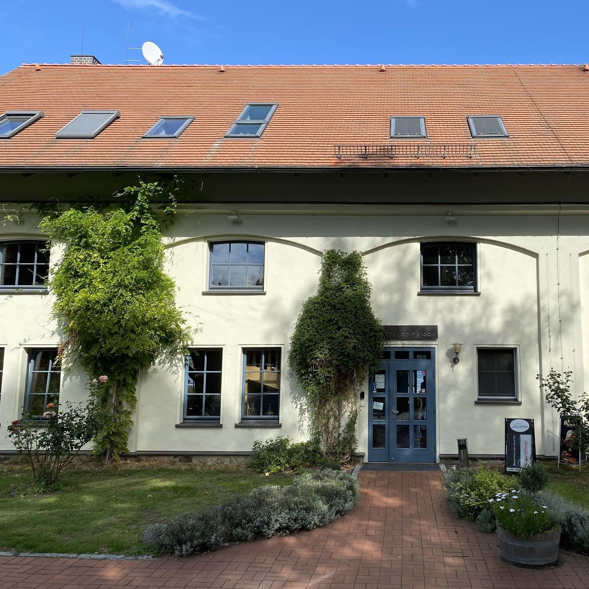 Restaurant "Pension Hafenterrasse Goyatz" in  Schwielochsee