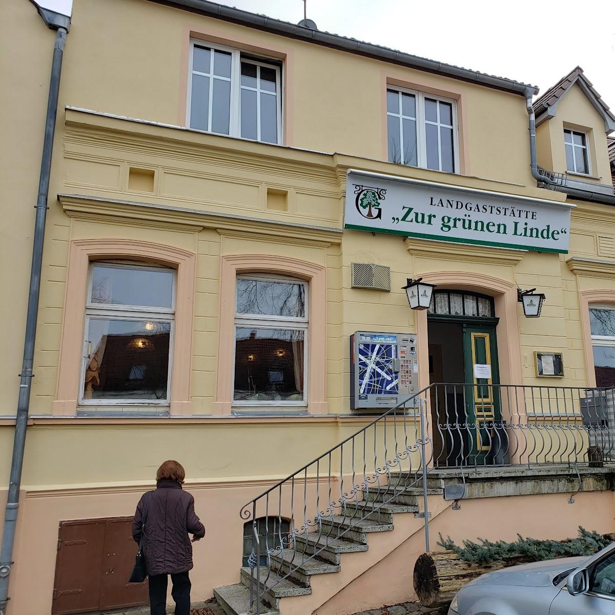 Restaurant "Gaststätte Zur grünen Linde" in Halbe