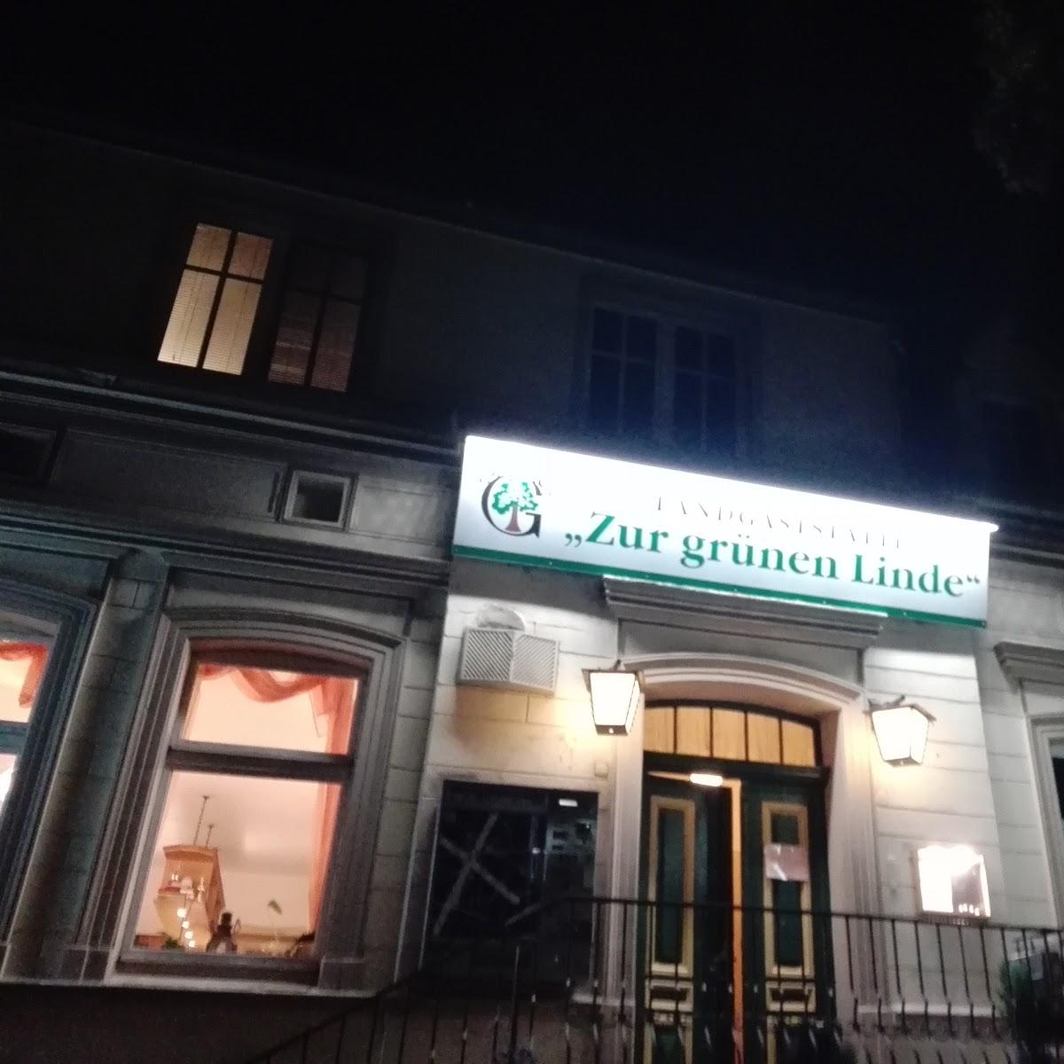 Restaurant "Gaststätte Zur grünen Linde" in  Halbe