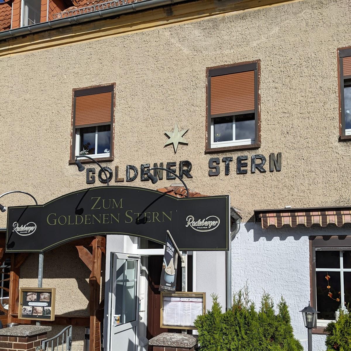 Restaurant "Gasthof Zum Goldenen Stern" in Halbe