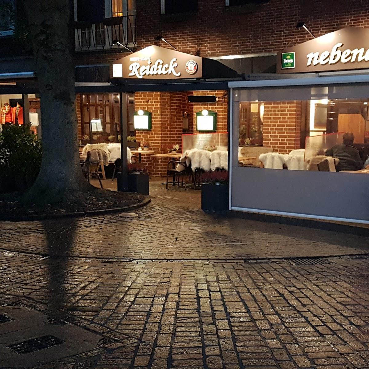 Restaurant "Reidick nebenan" in Bocholt