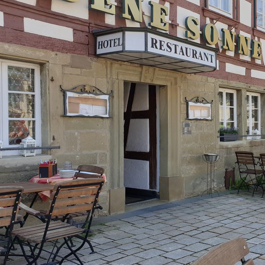 Restaurant "Hotel Goldene Sonne" in  Neuenstein