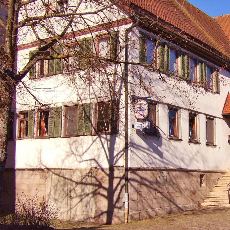 Restaurant "Landgasthof Sonne" in Mainhardt