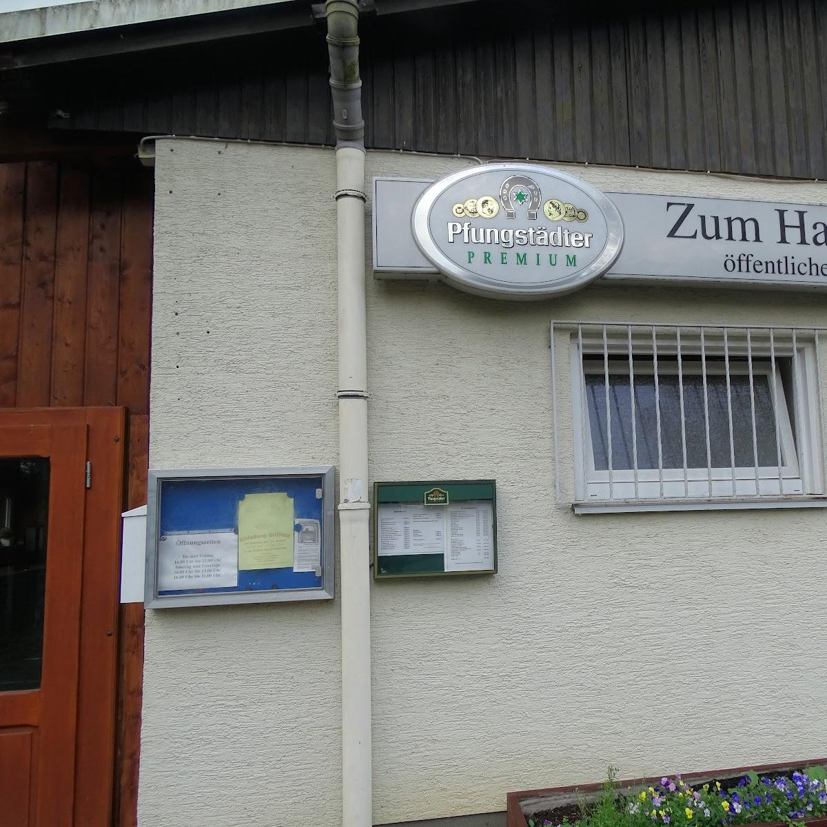 Restaurant "Zum Hasentreff, öffentliche Gaststätte" in Hemsbach