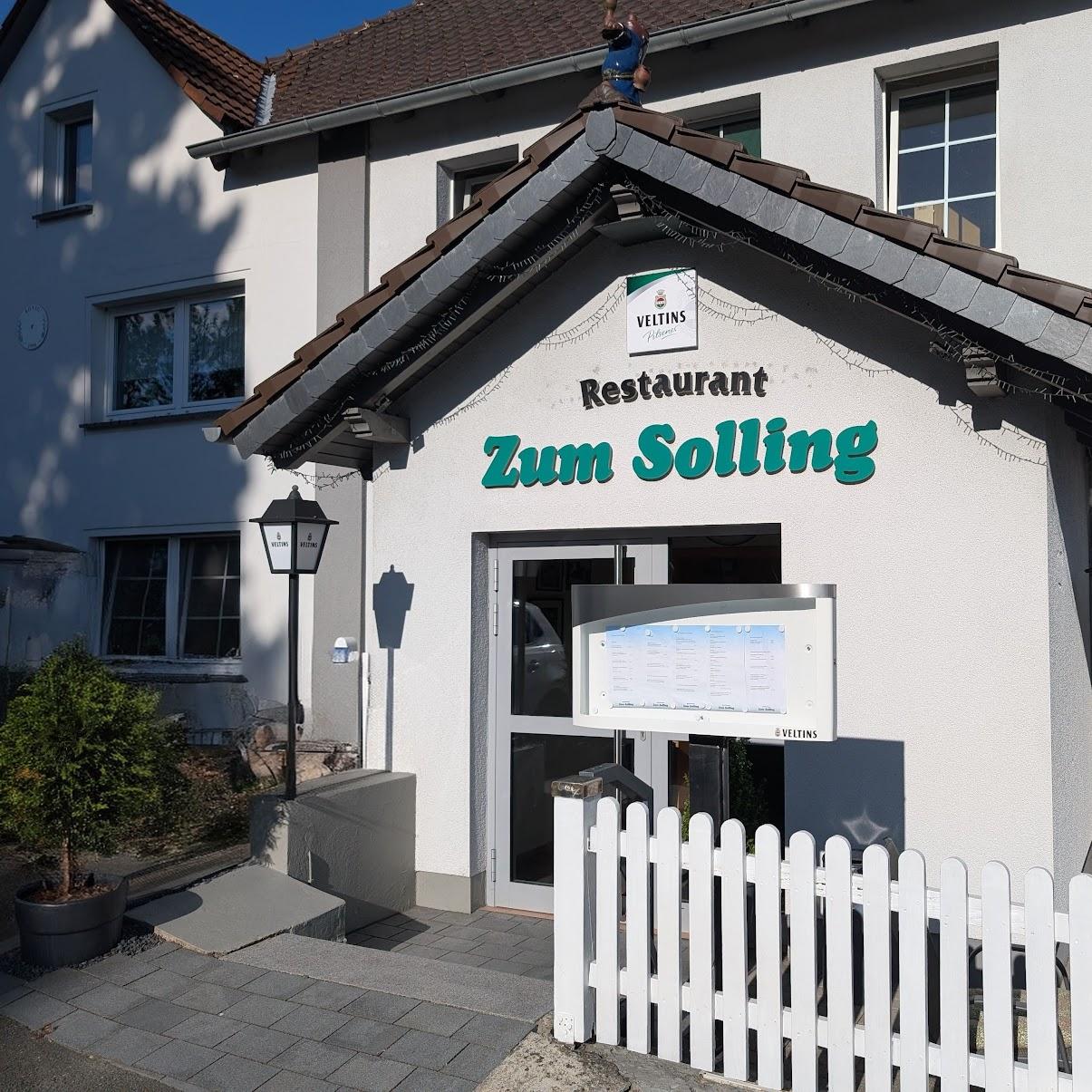 Restaurant "Restaurant Zum Solling" in Lauenförde