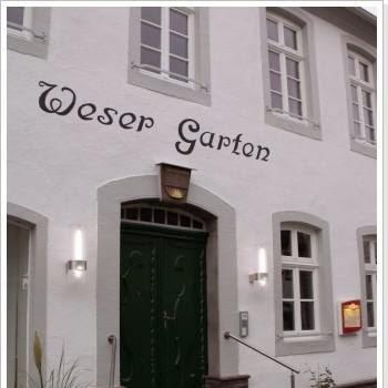 Restaurant "Weser Garten Bad" in  Karlshafen