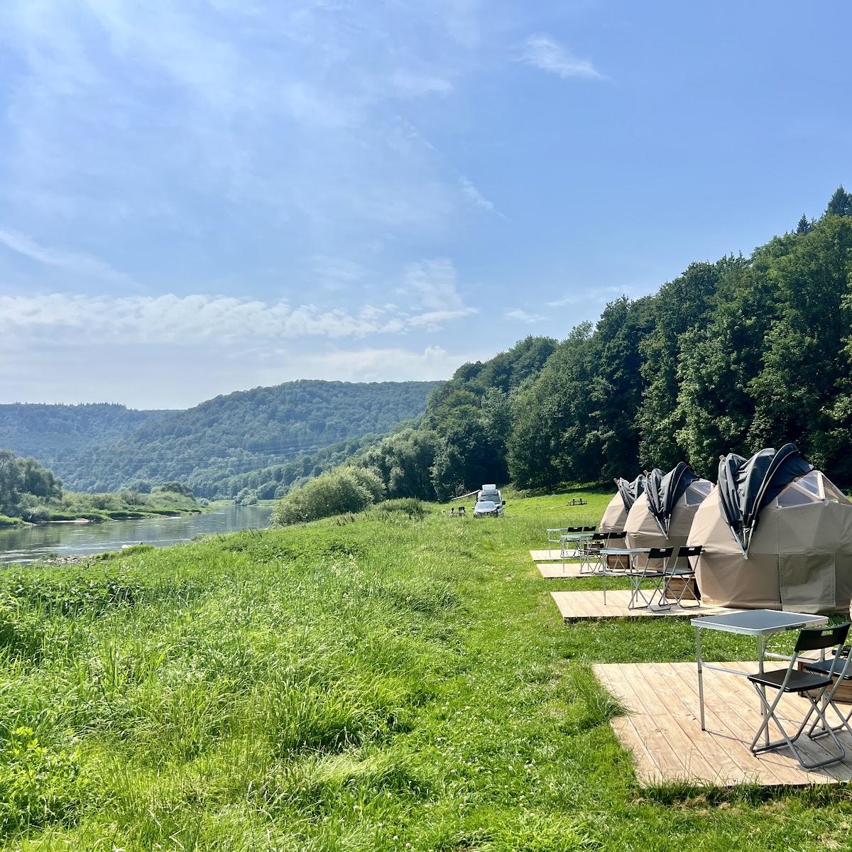 Restaurant "Camping am Bootshaus" in Beverungen