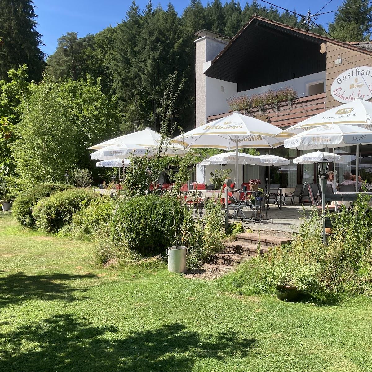 Restaurant "Birkenthaler Hof" in Eußerthal