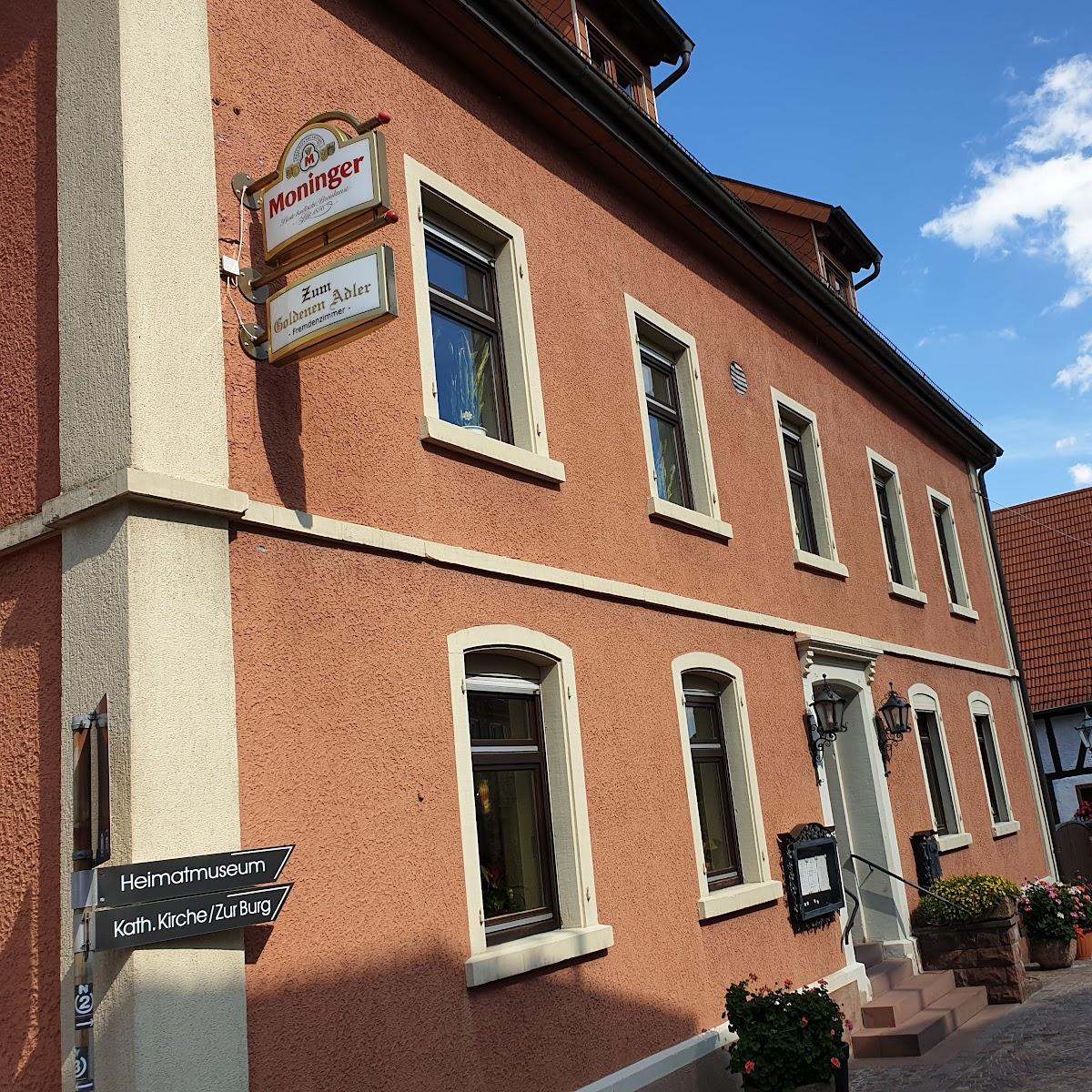 Restaurant "Goldener Adler" in Neidenstein