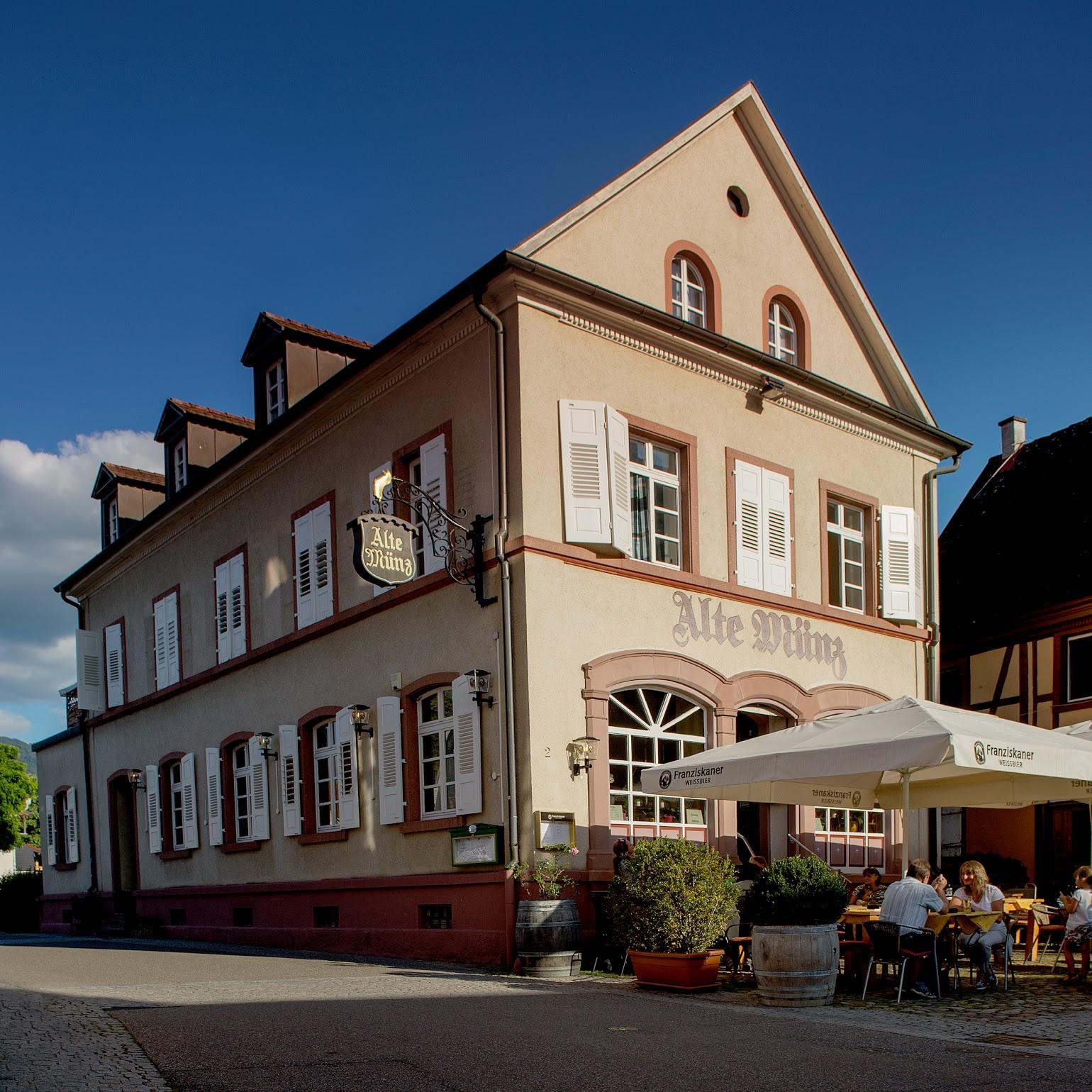 Restaurant "Alte Münz" in Müllheim im Markgräflerland