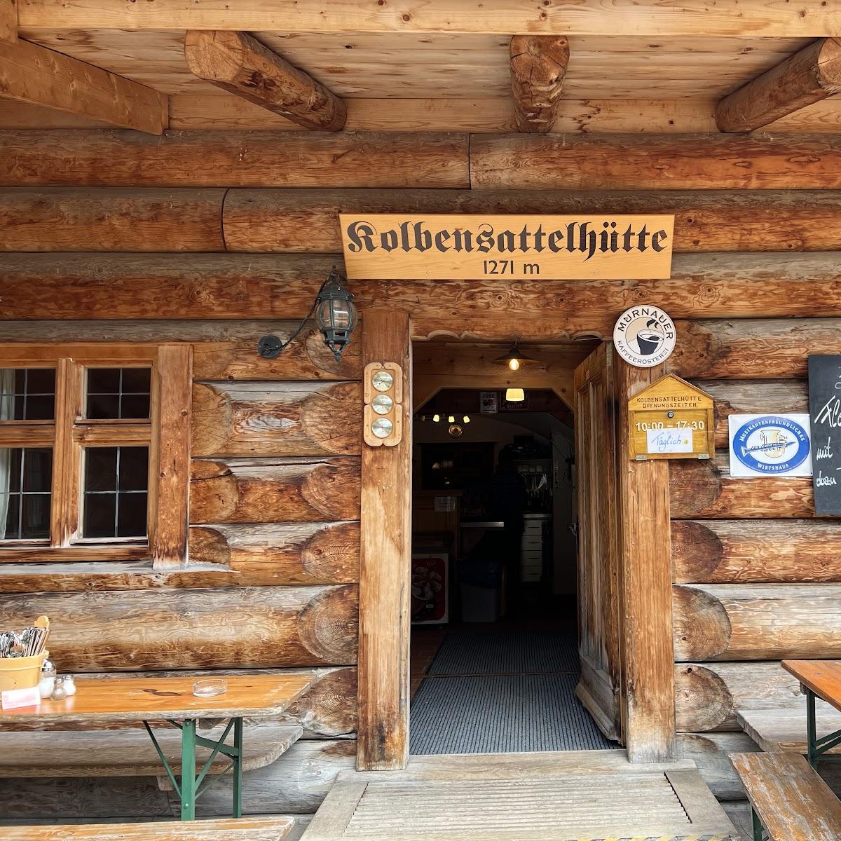 Restaurant "Kolbensattelhütte" in Oberammergau