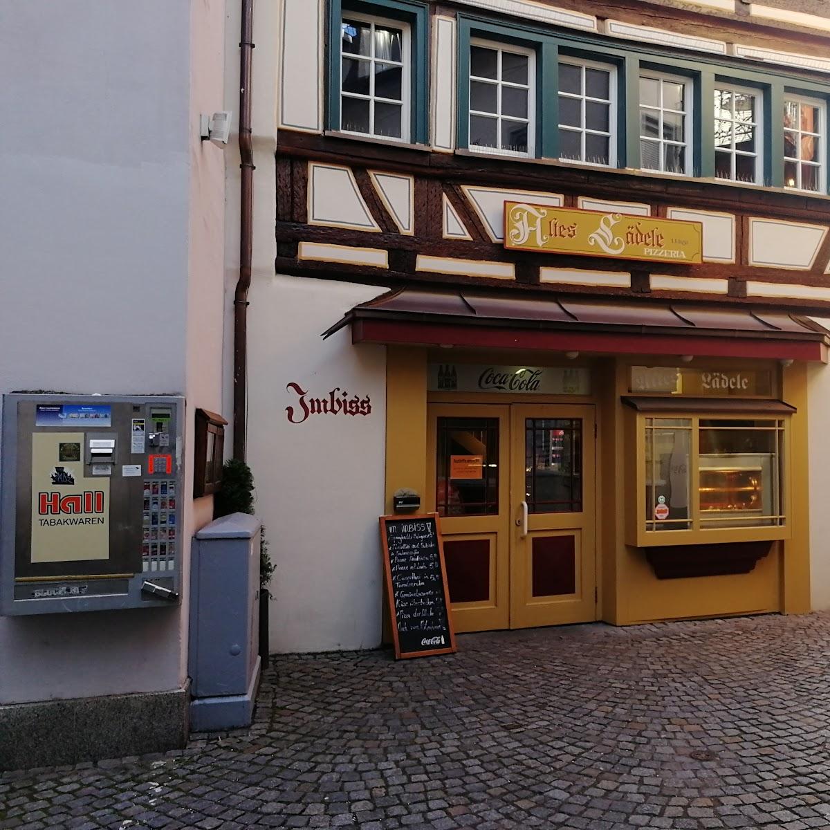 Restaurant "Altes Lädele" in Ravensburg