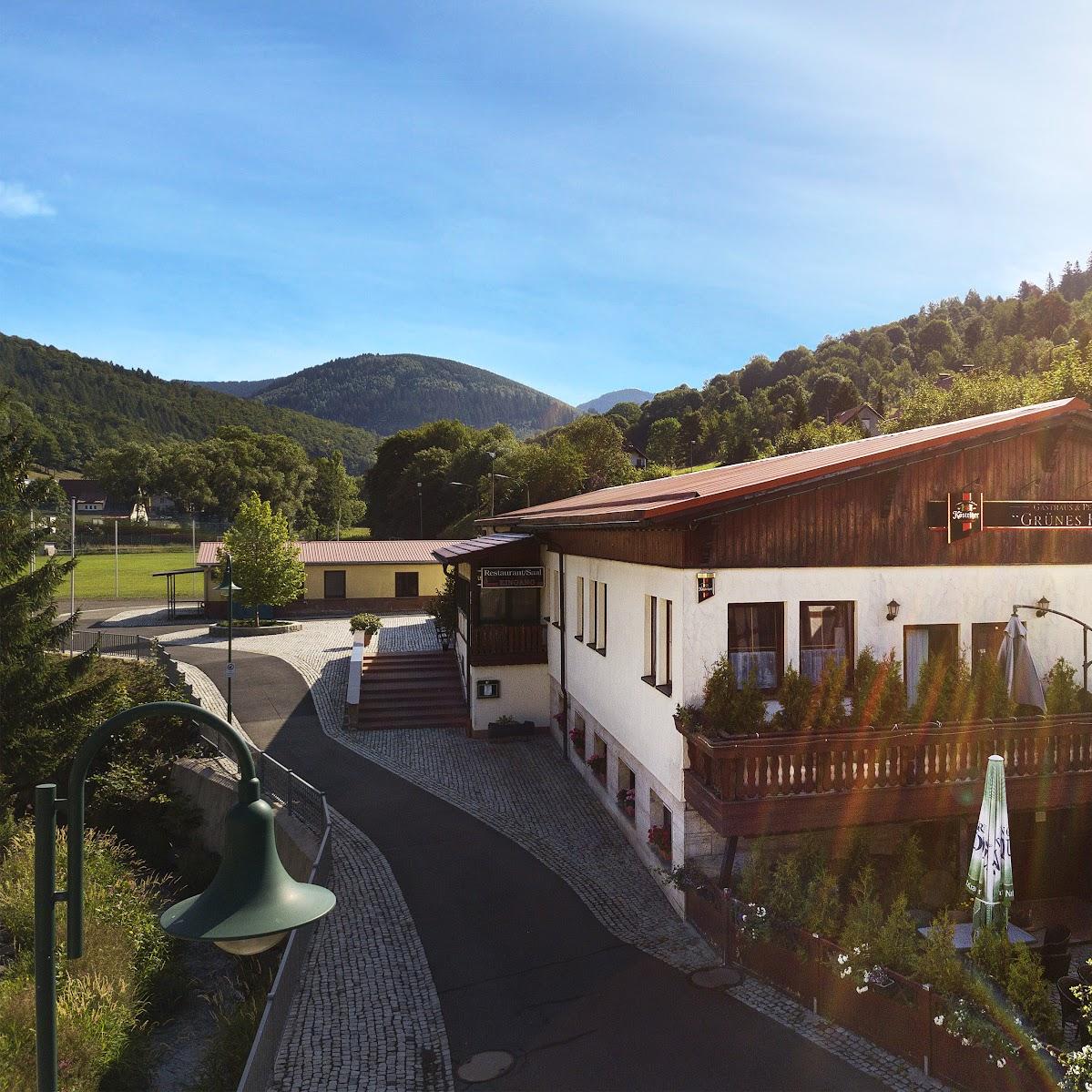 Restaurant "Gasthaus & Pension Grünes Herz | Unterschönau – Thüringer Wald" in Steinbach-Hallenberg