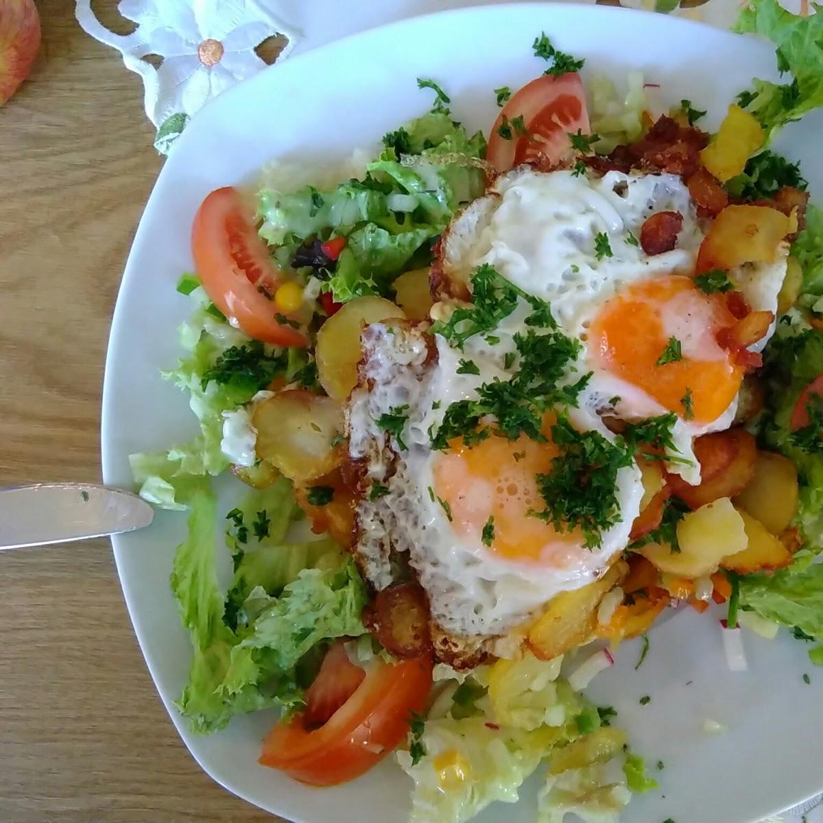 Restaurant "Gasthaus Goldner Hirsch Inh. Heidemarie Erk" in  Benshausen